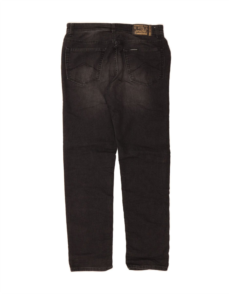 CARRERA Mens Regular Straight Jeans IT 52 XL W36 L31 Black Cotton Vintage Carrera and Second-Hand Carrera from Messina Hembry 