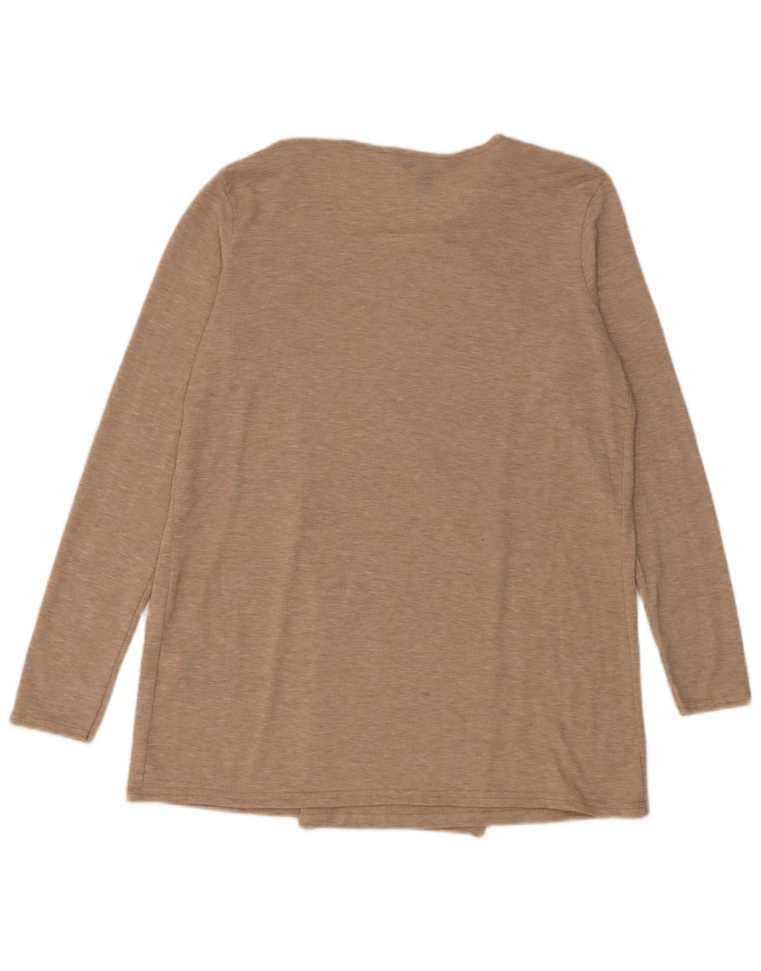 Lipsy Womens Cardigan Top UK 14 Large Beige Viscose
