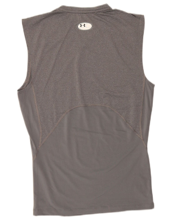 Under Armour Mens Heat Gear Vest Top Large Grey