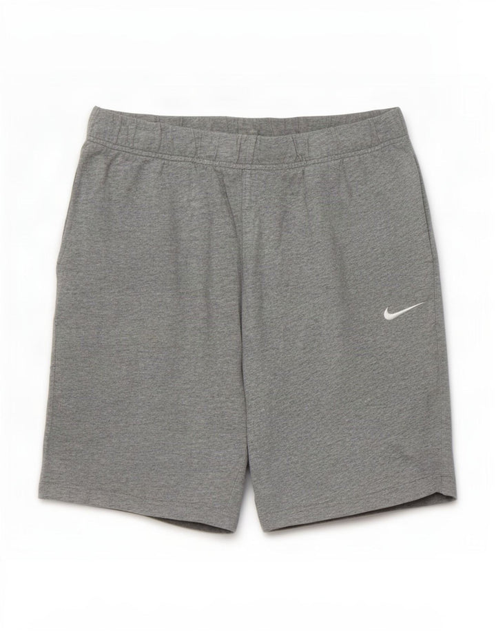 Nike Mens Sport Shorts Medium Grey Flecked Cotton