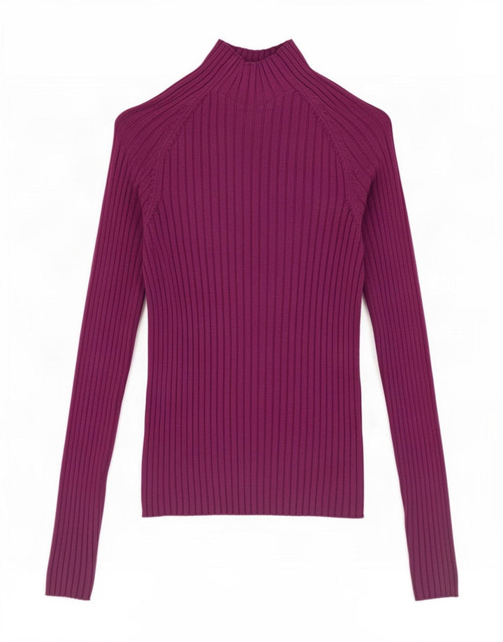 Zara Womens Top Long Sleeve UK 12 Medium Purple