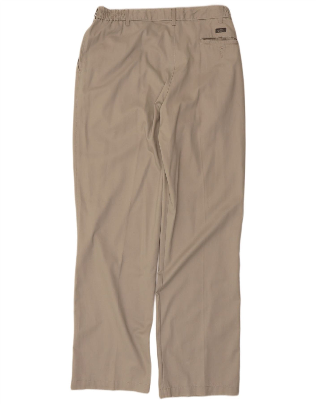 Marks & Spencer Mens Blue Harbour Pegged Chino Trousers W36 L33 Beige