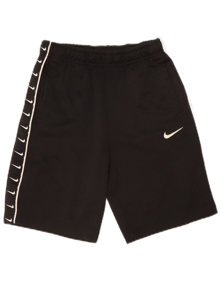 Nike Boys Graphic Sport Shorts 12-13 Years Large Black Polyester