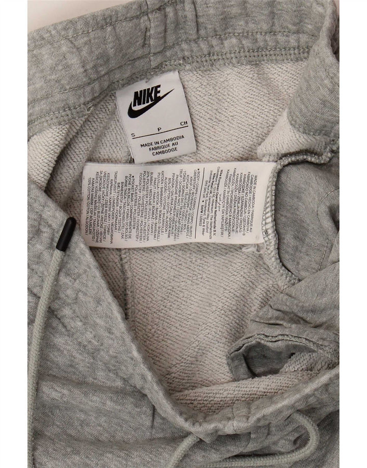 Nike Mens Tracksuit Trousers Joggers Small Grey Cotton