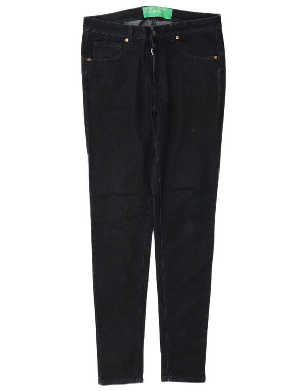 Benetton Womens Liv Skinny Jeans W31 L31 Navy Blue