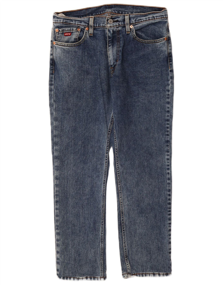 LEVI'S Womens 511 Slim Jeans W32 L28 Blue Cotton