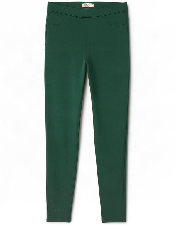 Marks & Spencer Womens Jegging Jeans UK 12 Medium W30 L28 Green