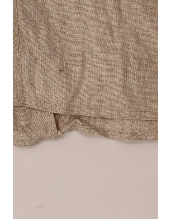 Penny Black Womens Oversized Utility Jacket IT 44 Medium Beige Linen