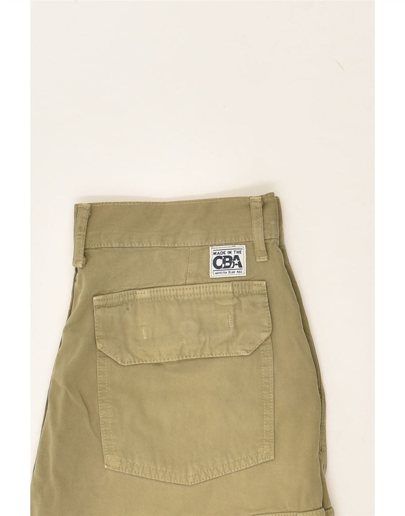 CARRERA Womens Cargo Shorts W29 Medium Beige Cotton | Vintage Carrera | Thrift | Second-Hand Carrera | Used Clothing | Messina Hembry 