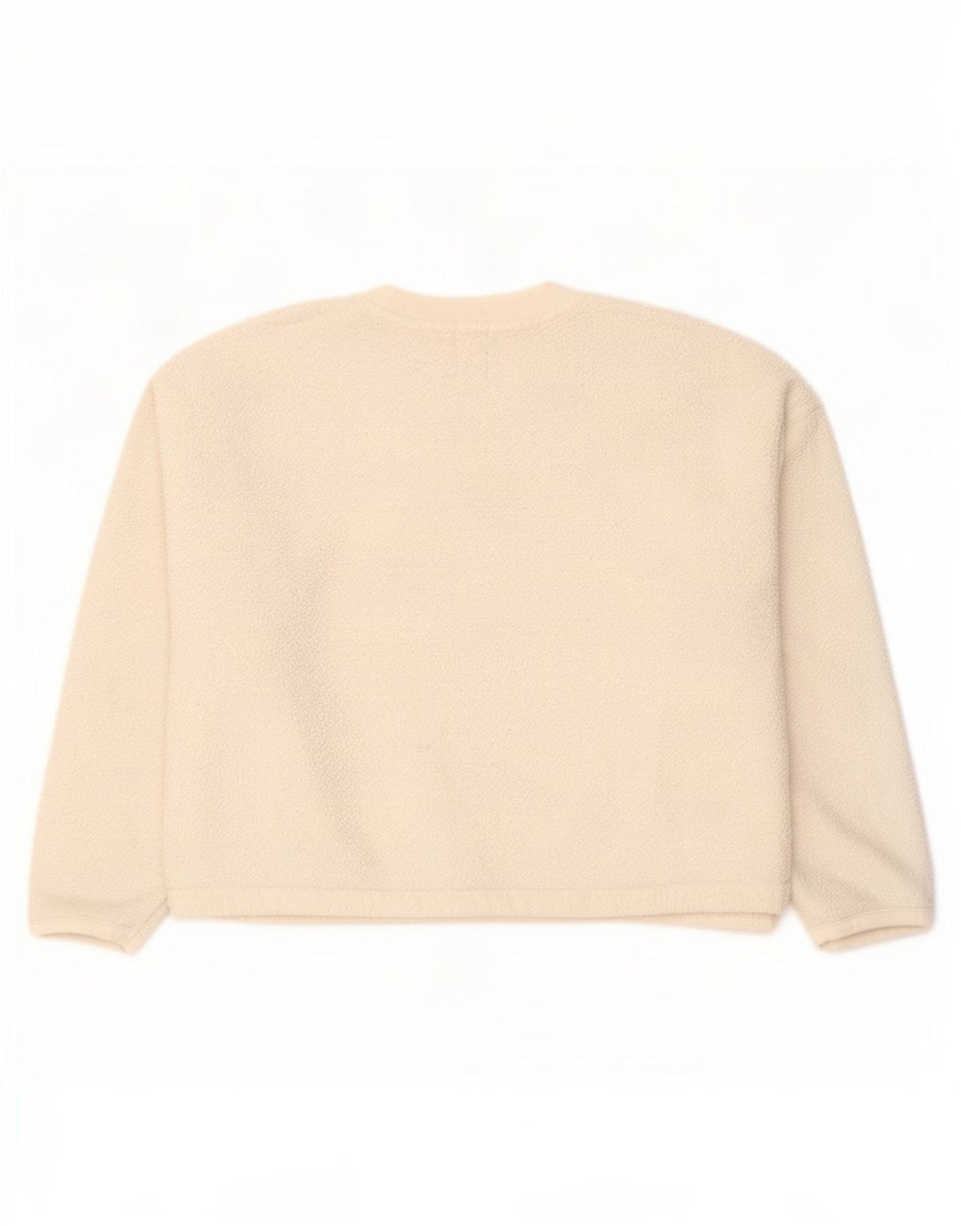 Gap Womens Fleece Jumper UK 16 Large Off White Polyester