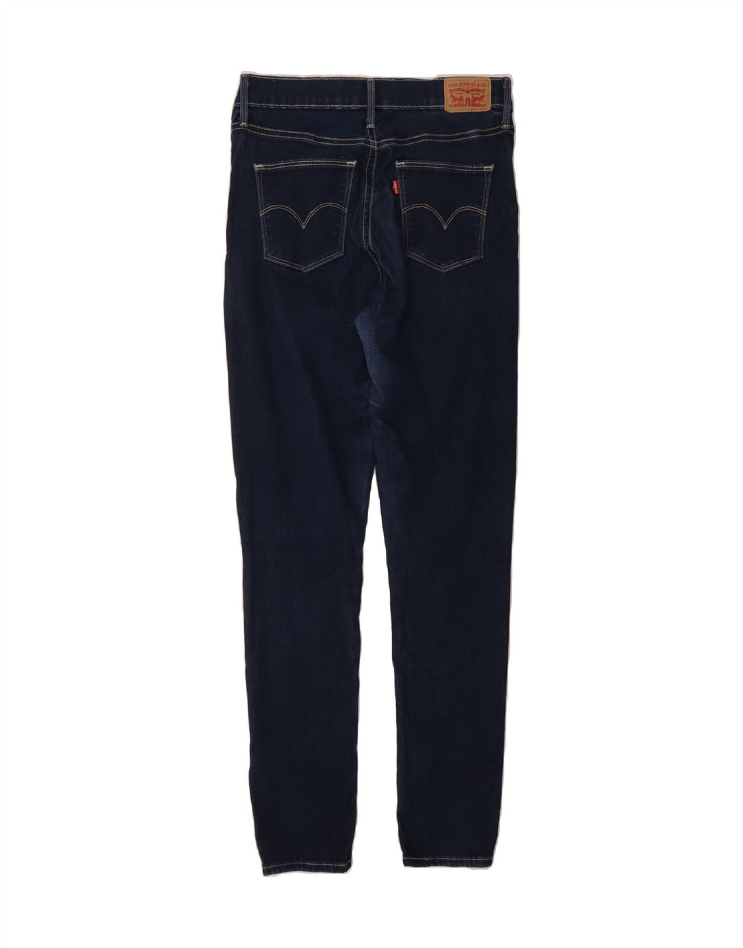 LEVI'S Womens Slimming Skinny Jeans W30 L32  Navy Blue Vintage Levi's and Second-Hand Levi's from Messina Hembry 