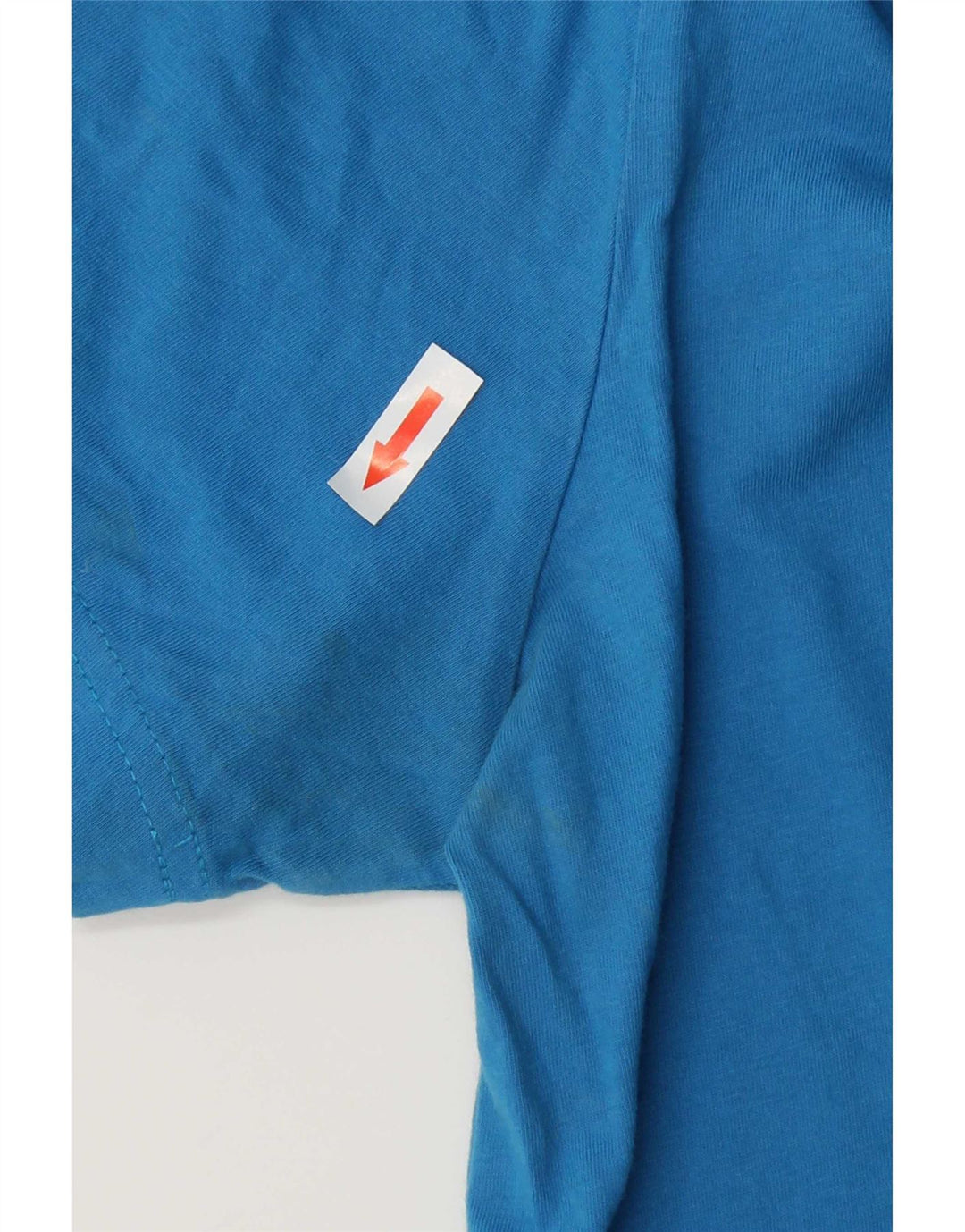 Champion Mens Graphic T-Shirt Top Medium Blue Cotton