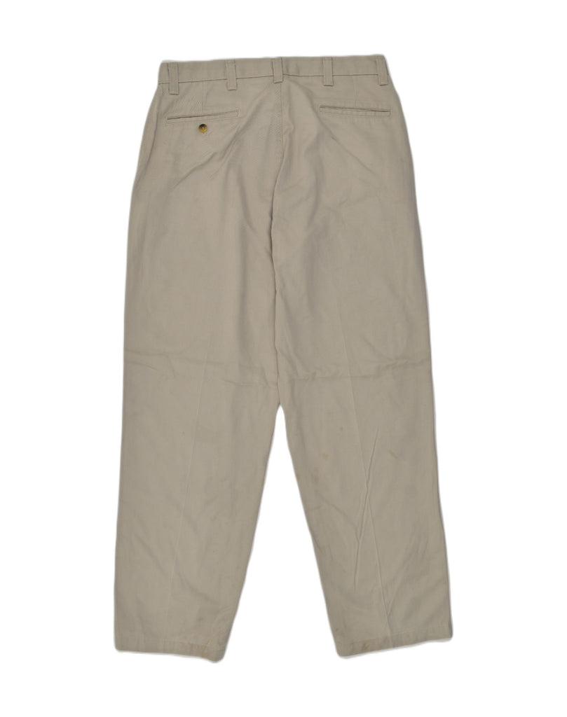 WRANGLER Mens Ultimate Straight Chino Trousers W34 L32 Khaki Cotton | Vintage Wrangler | Thrift | Second-Hand Wrangler | Used Clothing | Messina Hembry 