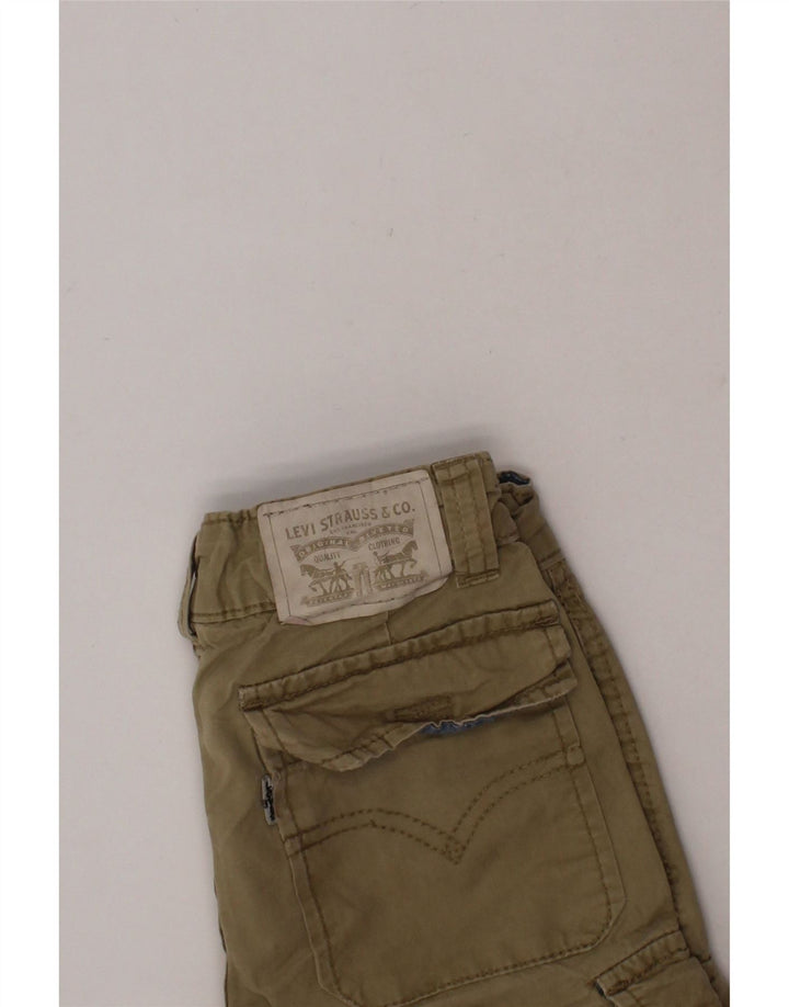 LEVI'S Boys Cargo Shorts 4-5 Years W22  Khaki Cotton Vintage Levi's and Second-Hand Levi's from Messina Hembry 