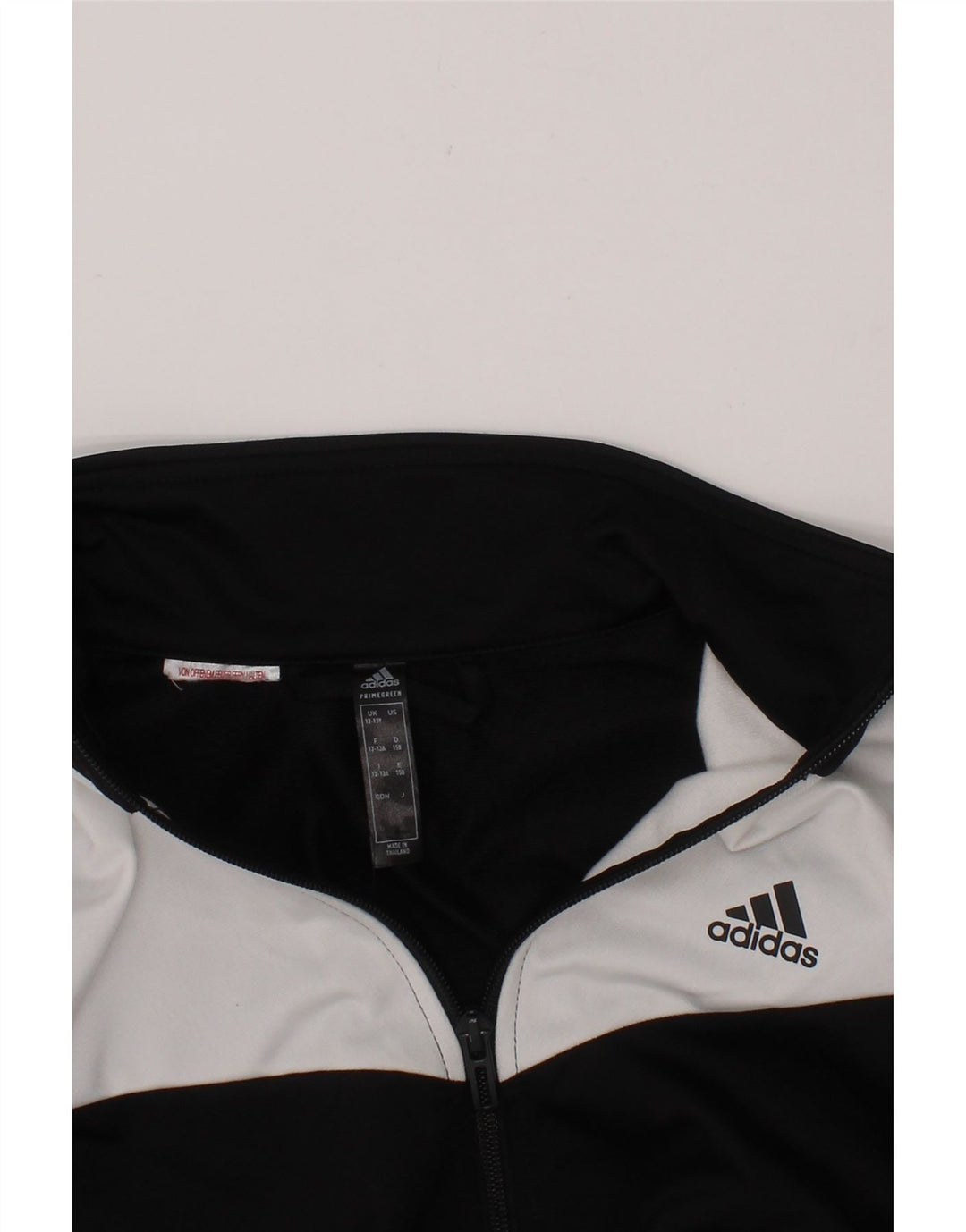 ADIDAS Boys Tracksuit Top Jacket 12-13 Years Black Colourblock Vintage Adidas and Second-Hand Adidas from Messina Hembry 