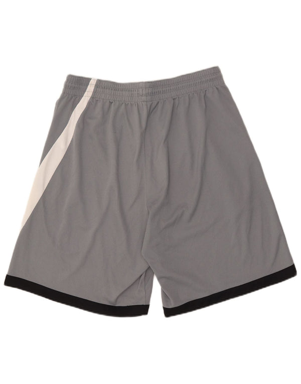 Nike Mens Dri Fit Graphic Sport Shorts XL  Grey Colourblock Polyester