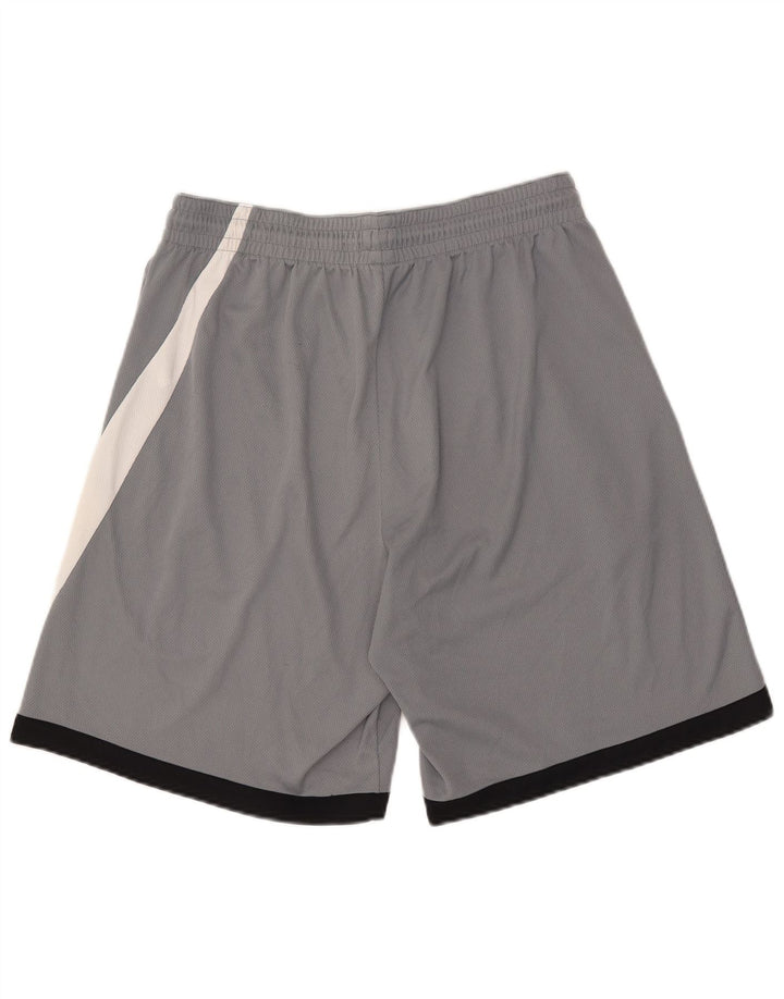 Nike Mens Dri Fit Graphic Sport Shorts XL  Grey Colourblock Polyester
