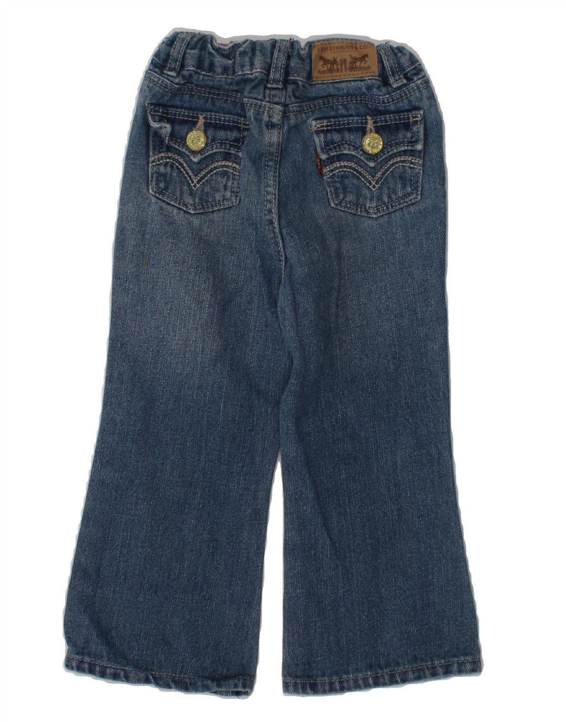 LEVI'S Baby Girls Bootcut Jeans 18-24 Months W16 L12  Blue Cotton | Vintage Levi's | Thrift | Second-Hand Levi's | Used Clothing | Messina Hembry 