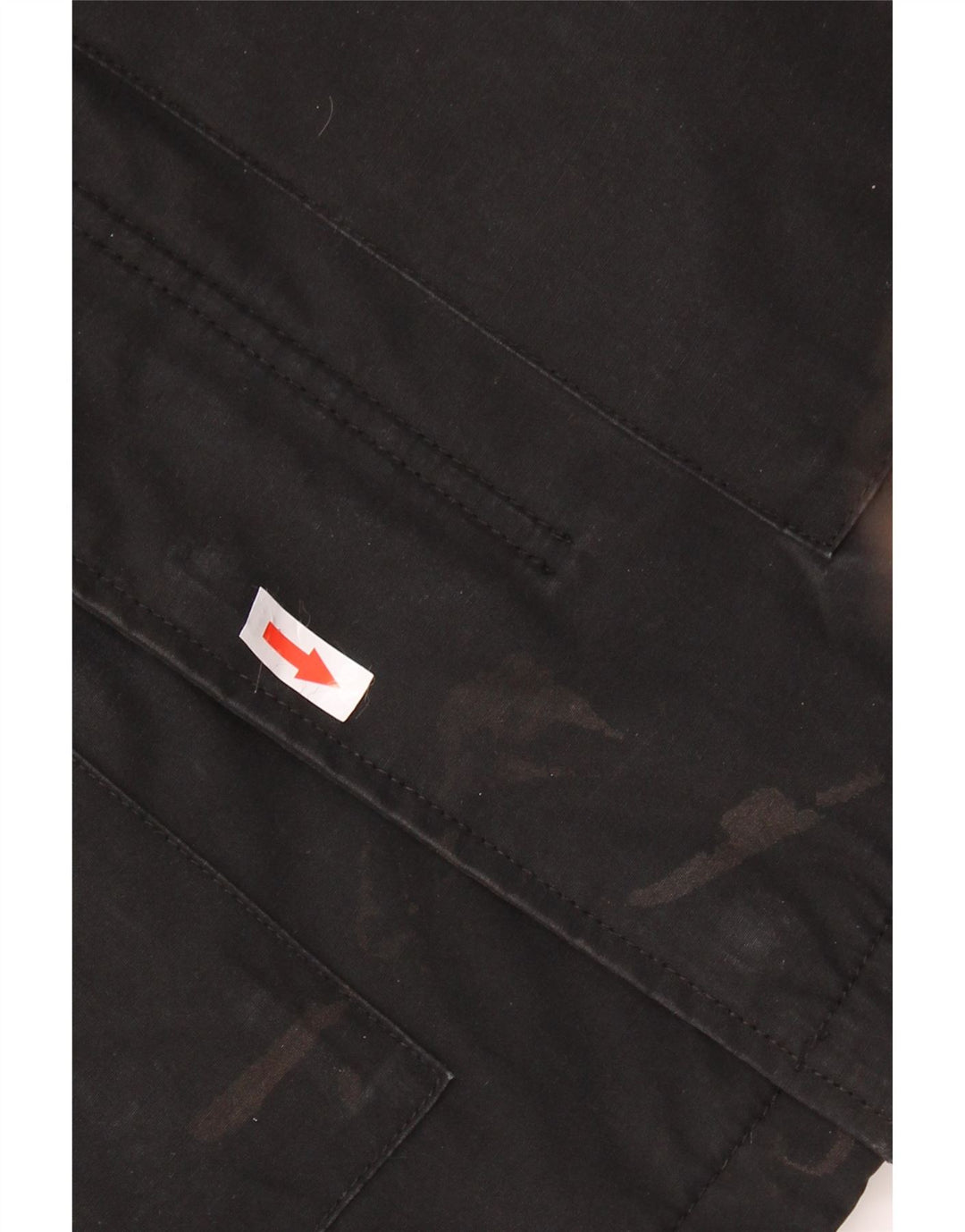 Levi's Mens Hooded Windbreaker Jacket UK 38 Medium Black Polyester