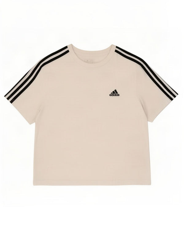 Adidas Womens Loose Fit T-Shirt Top UK 12/14 Medium White