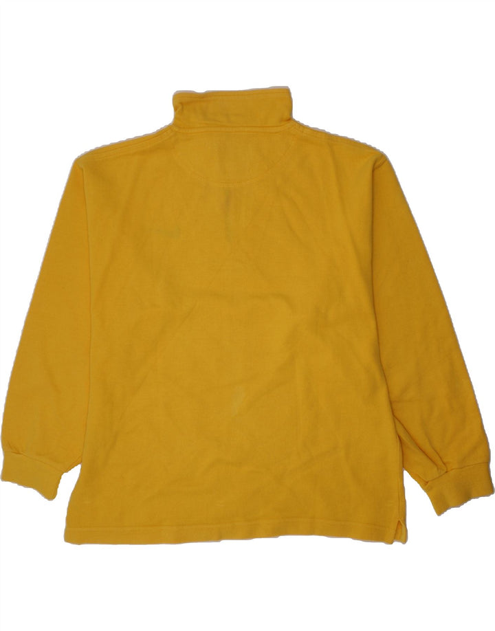 NIKE Boys Zip Neck Sweatshirt Jumper 10-11 Years Medium  Yellow Cotton Vintage Nike and Second-Hand Nike from Messina Hembry 