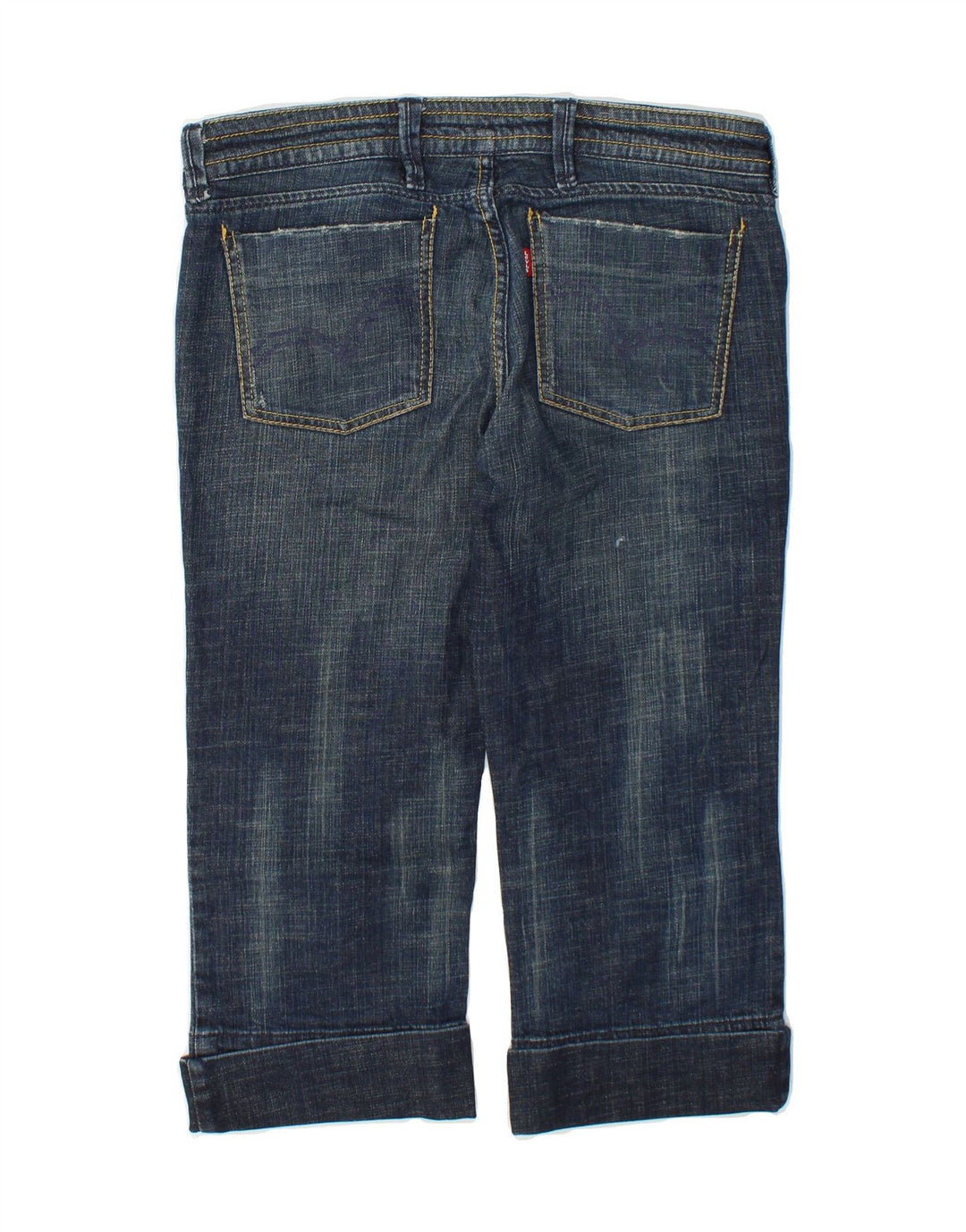 LEVI'S Womens Capri Jeans W32 L22 Blue Cotton Vintage Levi's and Second-Hand Levi's from Messina Hembry 
