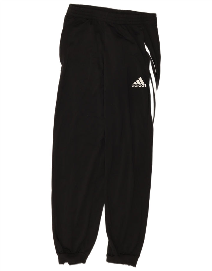 Adidas Mens Tracksuit Trousers Joggers Medium Black Polyester
