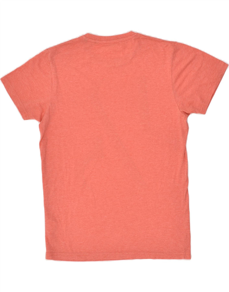 JACK & JONES Mens Graphic T-Shirt Top Medium Orange Polyester | Vintage Jack & Jones | Thrift | Second-Hand Jack & Jones | Used Clothing | Messina Hembry 