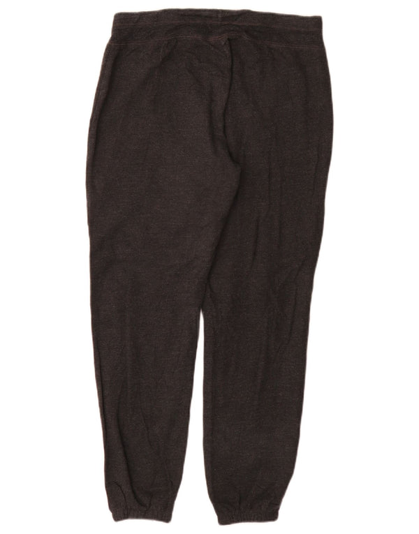 Gap Womens Graphic Tracksuit Trousers Joggers UK 6 XS Black Cotton