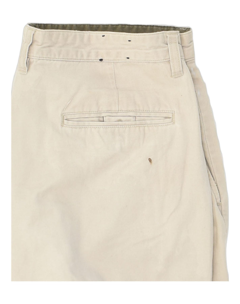 TOMMY HILFIGER Mens Straight Chino Trousers W36 L32 Beige Cotton | Vintage Tommy Hilfiger | Thrift | Second-Hand Tommy Hilfiger | Used Clothing | Messina Hembry 