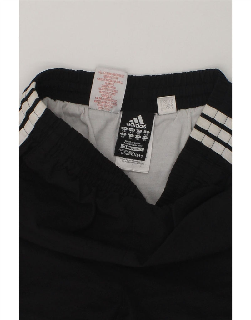 ADIDAS Boys Clima 365 Sport Shorts 7-8 Years Black Polyester | Vintage Adidas | Thrift | Second-Hand Adidas | Used Clothing | Messina Hembry 