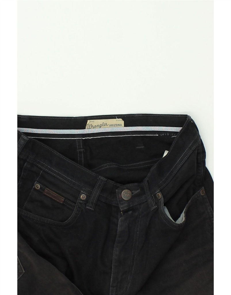 WRANGLER Mens Arizona Slim Jeans W30 L34 Black Cotton | Vintage Wrangler | Thrift | Second-Hand Wrangler | Used Clothing | Messina Hembry 