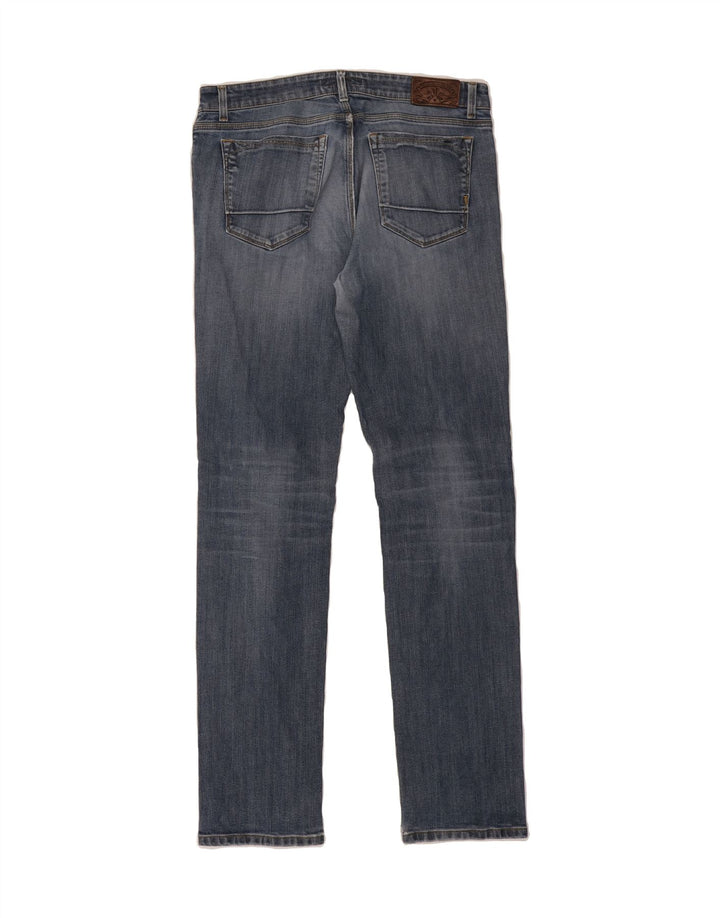TRUSSARDI Mens Slim Jeans W33 L32 Blue Vintage Trussardi and Second-Hand Trussardi from Messina Hembry 