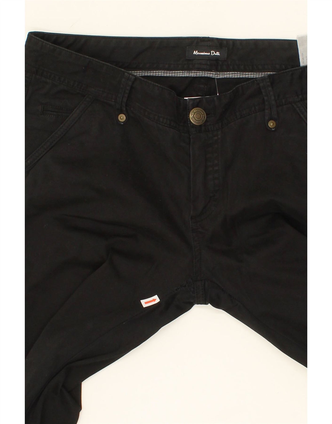 MASSIMO DUTTI Womens Slim Jeans EU 40 Medium W30 L34 Black Cotton Vintage Massimo Dutti and Second-Hand Massimo Dutti from Messina Hembry 