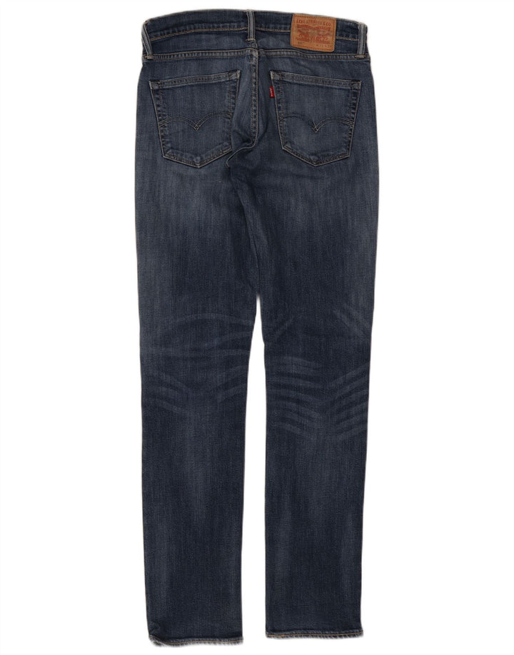 Levi's Mens 511 Slim Jeans W31 L34 Blue Cotton