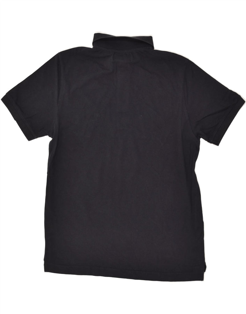 KAPPA Mens Polo Shirt Medium Black Cotton | Vintage Kappa | Thrift | Second-Hand Kappa | Used Clothing | Messina Hembry 