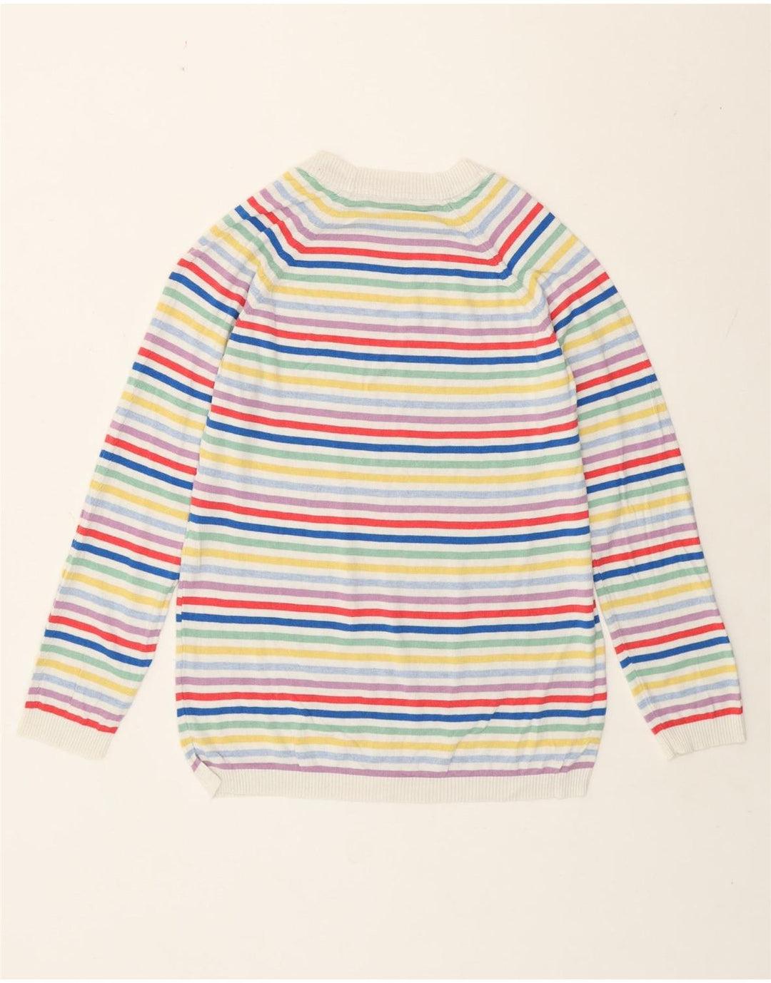Crew Clothing Womens Crew Neck Jumper Sweater UK 10 Small Multicoloured