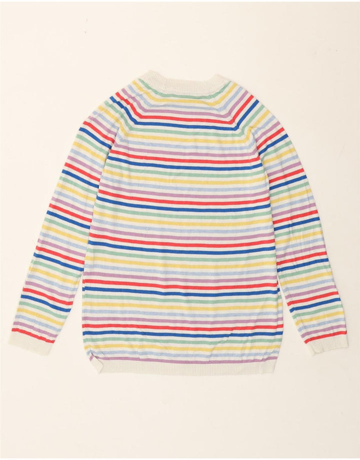 Crew Clothing Womens Crew Neck Jumper Sweater UK 10 Small Multicoloured