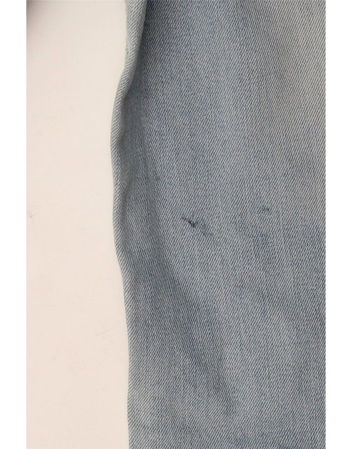 Levi's Womens 922 Straight Jeans W28 L30 Blue Cotton