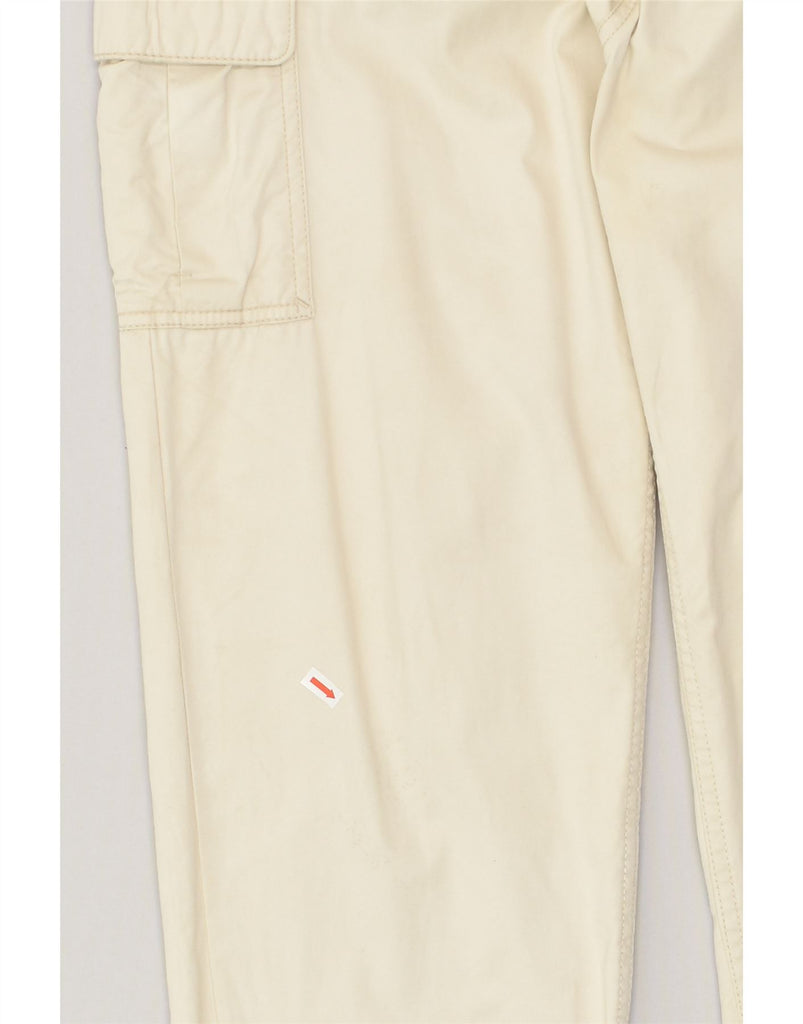 PULL & BEAR Womens Stretch Slim Cargo Trousers W32 L30 Beige Cotton | Vintage Pull & Bear | Thrift | Second-Hand Pull & Bear | Used Clothing | Messina Hembry 