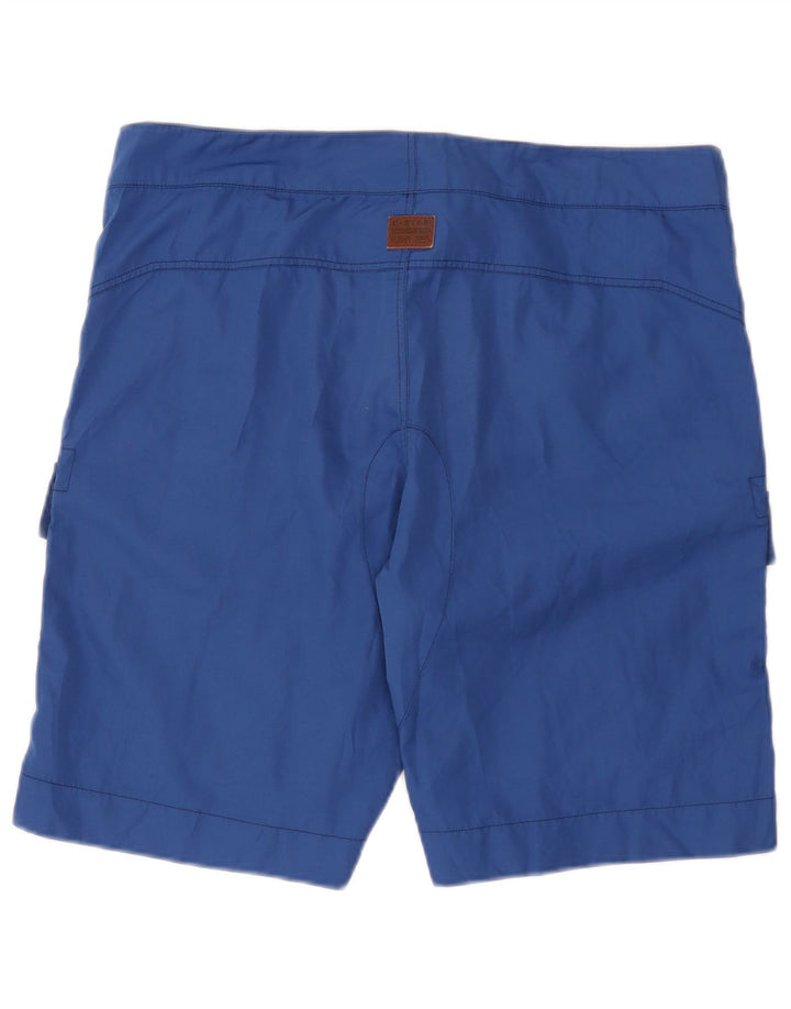 G-Star Mens Cargo Swimming Shorts XL Blue Polyester