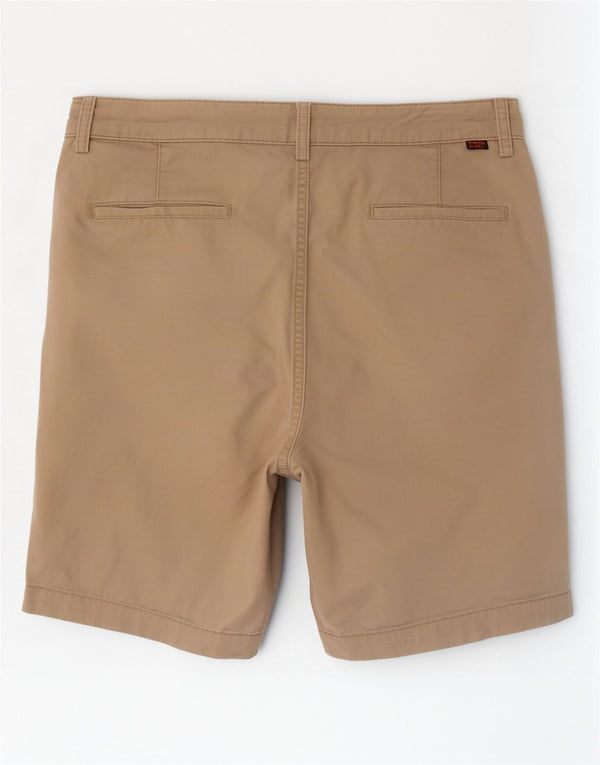 Lee Mens Chino Shorts W34 Large Beige Cotton