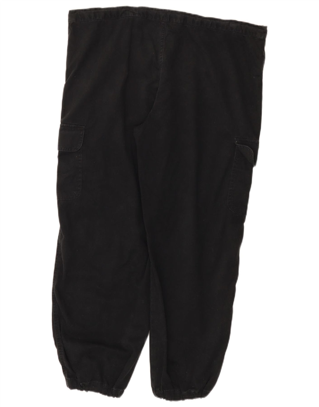 Marks & Spencer Womens St. Michael Cargo Trousers UK 16 Large W38 L27 Black