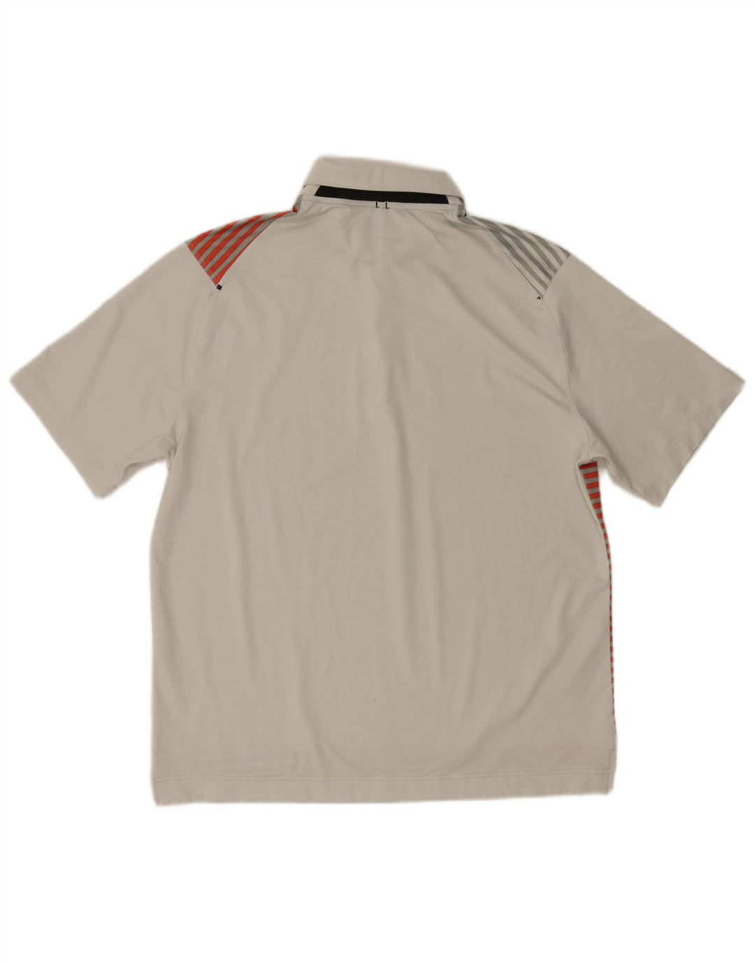 Nike Mens Dri Fit Polo Shirt Medium Grey Striped