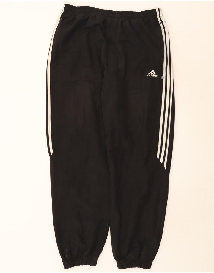 Adidas Mens Tracksuit Trousers Joggers XL  Black Polyester