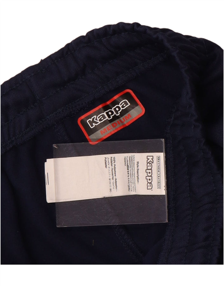 Kappa Womens Bermuda Sport Shorts UK 14 Medium  Navy Blue Polyester