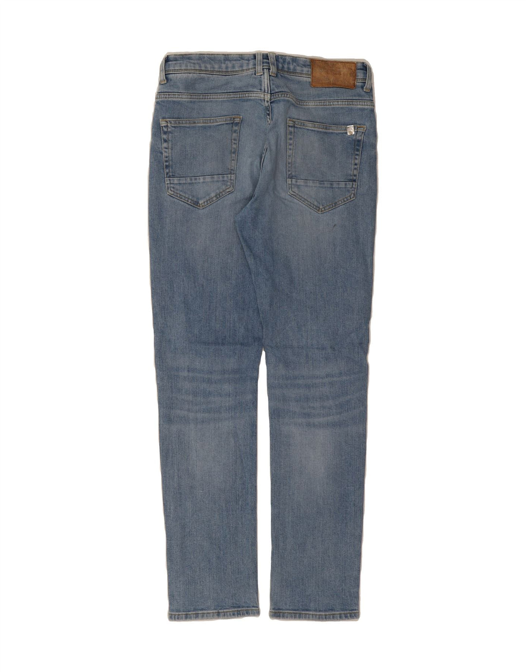 ZARA Mens Straight Jeans EU 41 Medium W31 L31 Blue Cotton Vintage Zara and Second-Hand Zara from Messina Hembry 