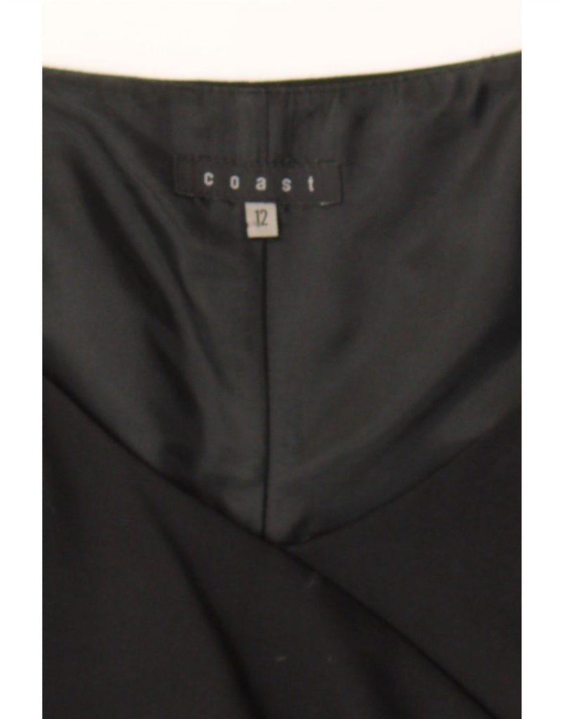 COAST Womens Sheath Dress UK 12 Medium Black Wool Vintage Coast and Second-Hand Coast from Messina Hembry 