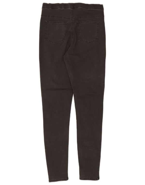 Marks & Spencer Womens Jegging Jeans UK 12 Medium W30 L30 Grey Cotton