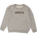 LEVI'S Womens Graphic Sweatshirt Jumper UK 14 Medium Grey Cotton | Vintage Levi's | Thrift | Second-Hand Levi's | Used Clothing | Messina Hembry 
